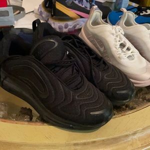 Nike air max 720 black women 9